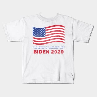 The Next President is...Joe Biden (Distressed) Kids T-Shirt